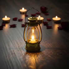 URZ Ramazan Temalı Gold Gaz Lambası LED Işık