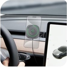 Magfit Ekranı Araç Içi Telefon Tutucu + Manyetik Kablosuz Şarj Cihazı Için Magsafe Özellikli Onetap Pro ITT90W-3 - ACP06860