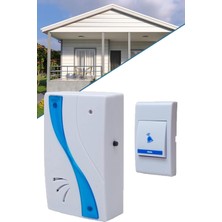 Luckarm Portatif Çalma Üniteli Kablosuz Kapı Zili 1410