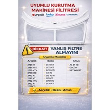 Arçelik Beko Kurutma Makinesi Kaset Filtresi