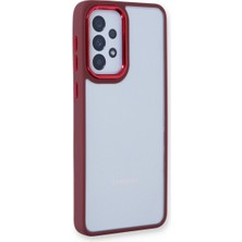 Samsung Galaxy A73 5g Kılıf Dora Kapak - Kırmızı