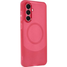 Samsung A36 Kılıf Maya Karbon Kapak - Bordo