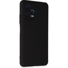 Xiaomi Redmi Note 12 5g Kılıf Nano Içi Kadife Silikon - Siyah