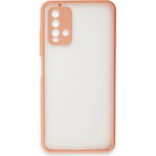Xiaomi Redmi 9t Kılıf Montreal Silikon Kapak - Pembe