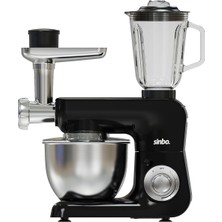 Shop A Way SMX-2775 Çok Amaçlı Mutfak Şefi – 1500W Stand Mikser, Hamur Yoğurma, Kıyma Çekme, Blender Fonksiyonu