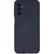 Samsung Galaxy M23 Kılıf Nano Içi Kadife Silikon - Lacivert