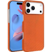 Iphone 17 Pro Max Vega Magsafe Kapak - Turuncu