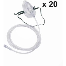 Plasti-Med Plastimed Oksijen Maskesi - Pediatrik (Çocuk) - 20 Adet