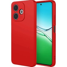 Oppo A5 Pro 4g First Silikon - Kırmızı