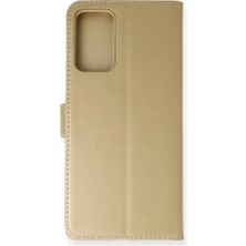 Samsung Galaxy Note 20 Kılıf Trend S Plus Kapaklı Kılıf - Gold