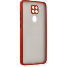 Xiaomi Redmi Note 9 Kılıf Montreal Silikon Kapak - Kırmızı
