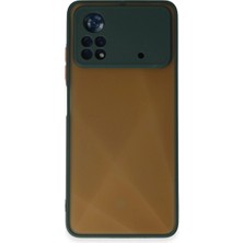 Xiaomi Poco X4 Pro 5g Kılıf Montreal Silikon Kapak - Yeşil