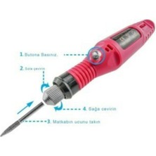 Genel Elektrikli Manikür Seti