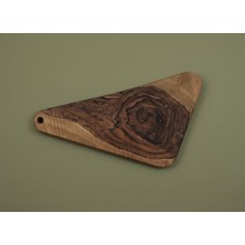 Ceviz Ağacı El Yapımı Dekoratif Sunum Kesme Tahtası