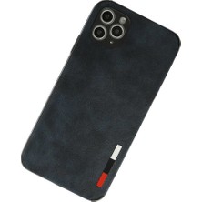 Iphone 11 Pro Max Kılıf Loop Deri Silikon - Lacivert