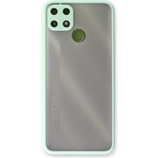 Realme C25 Kılıf Montreal Silikon Kapak - Turkuaz