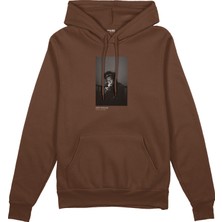 The Lucid Lab Keith Richards New York 1992 Oversize Hoodie - Kahverengi