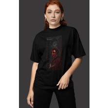Sevbano The Weeknd Rapper Baskılı Unisex Oversize Şarkıcı Tişört