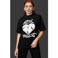 Sevbano Arctic Monkeys Baskılı Unisex Oversize Efsane Müzik Grubu Tişört