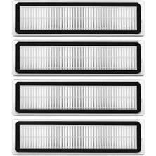 Roborge Dreame D9 Pro Robot Süpürge Uyumlu 4'lü Yedek Parça Seti