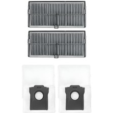 Roborge Dreame X30 Pro Robot Süpürge Uyumlu 4'lü Yedek Parça Seti