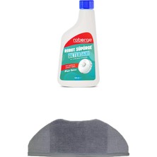 Roborge Xiaomi Mop 2 Lite Robot Süpürge Mop Bezi + Robot Süpürge Deterjanı - Beyaz Sabun