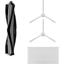 Roborge Viomi V5 Pro Robot Süpürge Uyumlu 4'lü Yedek Parça Seti