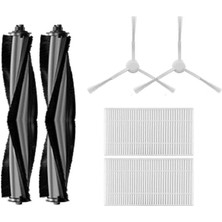 Roborge Viomi V5 Robot Süpürge Uyumlu 6'lı Yedek Parça Seti