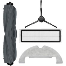 Roborge Dreame D10S Plus Robot Süpürge Uyumlu 4'lü Yedek Parça Seti