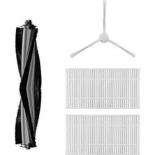 Roborge Viomi V5 Pro Robot Süpürge Uyumlu 4'lü Yedek Parça Seti