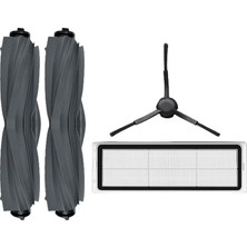 Roborge Dreame D10S Plus Robot Süpürge Uyumlu 4'lü Yedek Parça Seti