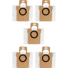 Roborge Xiaomi Vacuum Mop 2 Ultra (STYTJ05ZHMHW) Robot Süpürge Uyumlu 5'li Toz Torbası - Yedek Parça Seti