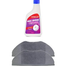 Roborge Xiaomi Mop 2 Lite Robot Süpürge 2'li Mop Bezi + Robot Süpürge Deterjanı - Lavanta