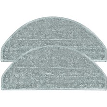 Roborge Xiaomi E10 Robot Süpürge Uyumlu 2'li Mop Bezi-Yedek Parça