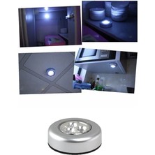 6'lı Kablosuz Dokunmatik Pilli LED Dolap ve Mutfak Işık Seti