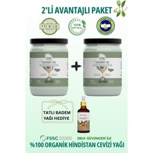 Las Frutas Organik Yemeklik Hindistan Cevizi Yağı 500 ml 2’li – Soğuk Sıkım, Çok Amaçlı, Saf & Doğal