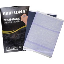 Ava Skulldna Free-Hand Stencil Paper 15 Adet