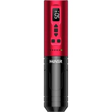 Ez Hover Fm Dotwork Matte Red 3.5mm Stroke Kablosuz Rotary Dövme Makinesi