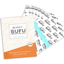 Pepax Sufu - Dövme Sonrası Koruyucu Bant Film - 15 cmx10 cm - 10 Adet