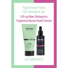 the fair. Yağlı Akneye Yatkın Cilt Temizleme Jeli 150 ml ve Peptit Serum Seti 30 ml