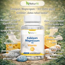 Naturall Kalsiyum Magnezyum ve Vitamin D3