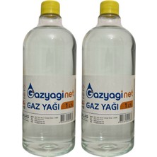 Gazyaginet Gazyağı Kerosen 2 litre (Zift Sökücü, Zincir ve Motor Temizleyici, Gaz Sobası ve Gaz Lambası Yakıtı)