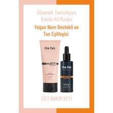 The Fair the fair. Temizleyen Kaolin Kil Maskesi 100 mlC Vitamini Serum Seti 30 ml