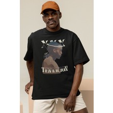 Sevbano Xxx Tentacion Rapper Baskılı Unisex Oversize Şarkıcı Tişört