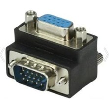 Elektromer Powermaster Vga Dişi Erkek Çevirici 90° Derece L Tip