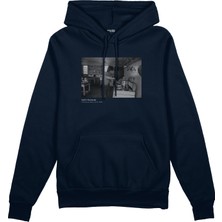The Lucid Lab Keith Richards Montauk New York 1975 Oversize Hoodie - Lacivert