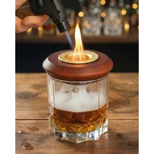 Unchained Workshop Viski Tütsüleme Seti / Kokteyl Tütsüleme Kiti / 8 Parça Kahve Tütsüleme Seti