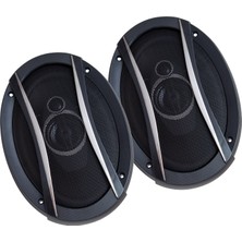 Leone HR-6935TW 1250 Watt 6 x 9 Kapaklı Çiftli Takım Oval Hoparlör
