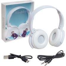 Powermaster BT-002 Kulaküstü Kablosuz Bluetooth Hafıza Kart Girişli Mıckey Mouse Kulaklık