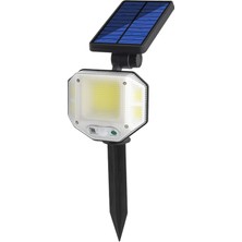 Powermaster PM-14917 Sensörlü Kumandalı 3 Kademeli Solarlı Bahçe Aydınlatma Lambası